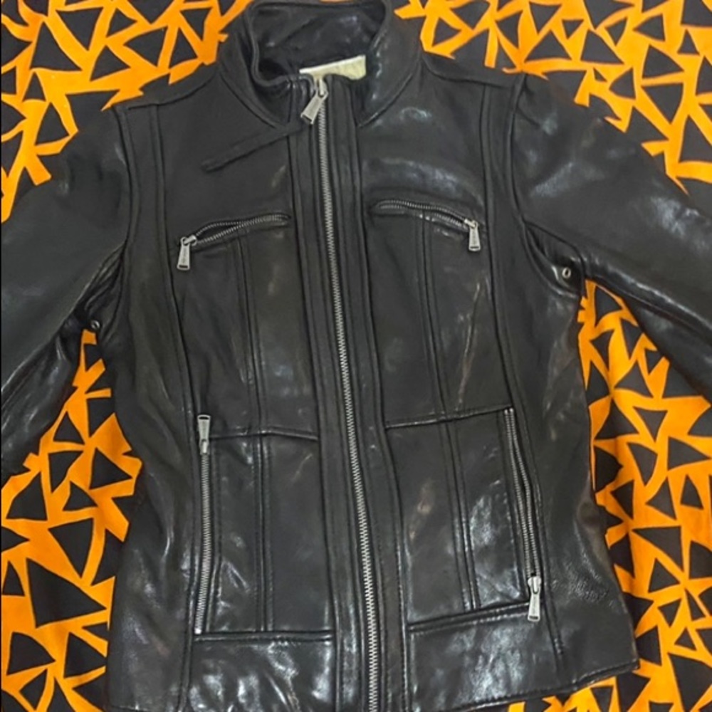 Women’s Michael Kors Leather Jacket